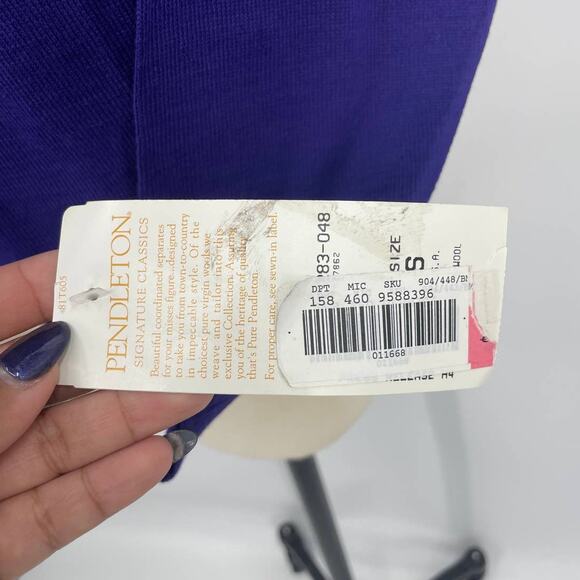 Deadstock Vintage Pendleton Wool Sweater - Picture 7 of 9